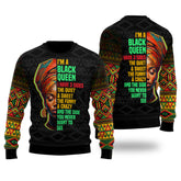 Black Queen Ugly Sweater